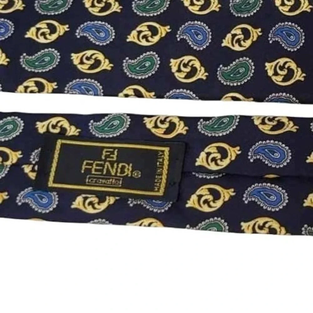 FENDI Silk Tie Made in ITALY‎